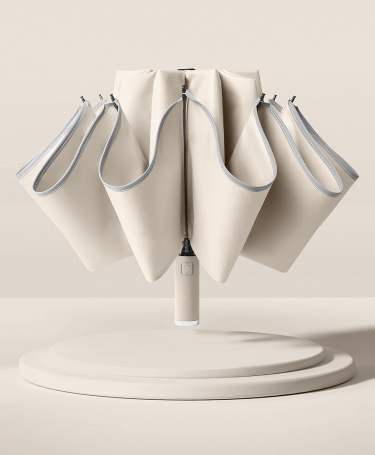 Automatic Open Umbrella Double Layered Reverse Umbrella Reflective Strip Large Size Umbrella