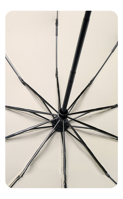 Automatic Open Umbrella Double Layered Reverse Umbrella Reflective Strip Large Size Umbrella