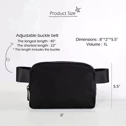 Waterproof Crossbody Belt Bag Fanny Pack