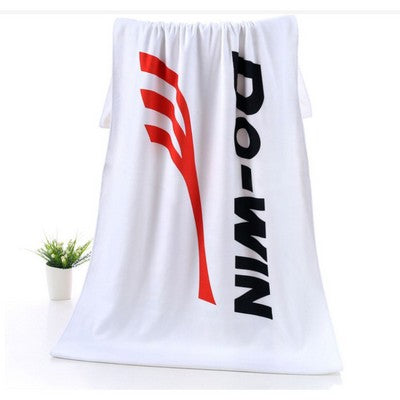 12"x 20" Sublimated Microfiber Velour Golf Towel with Grommet & Carabiner