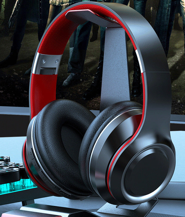 Foldable On Ear Stereo Wireless Headsets Earphone