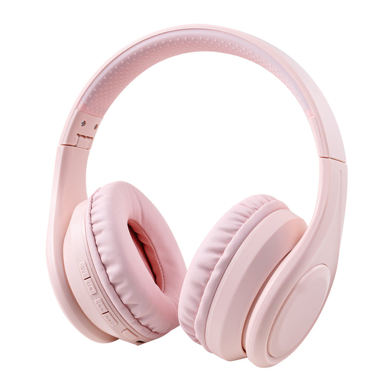 Foldable On Ear Stereo Wireless Headsets Earphone
