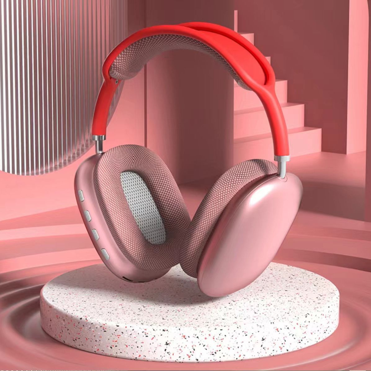 Foldable On Ear Stereo Wireless Headsets Earphone