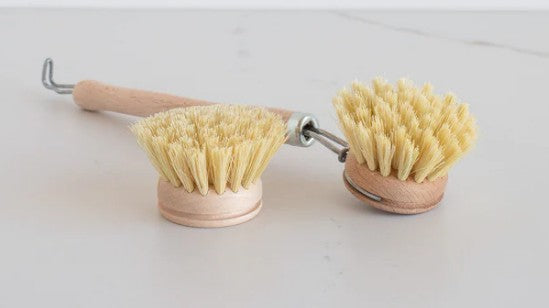 Bamboo Brush W/ Interchangeable Head