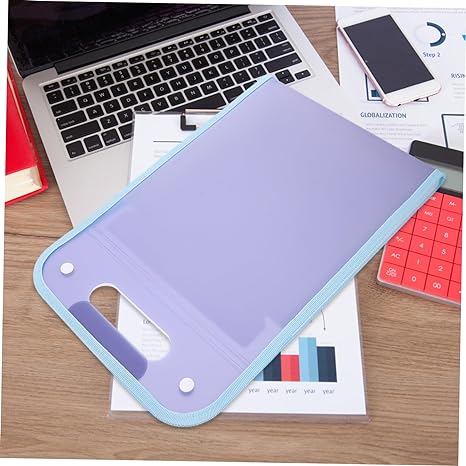 Portable Organ Bag Plastic File Folder Accordion File Folder