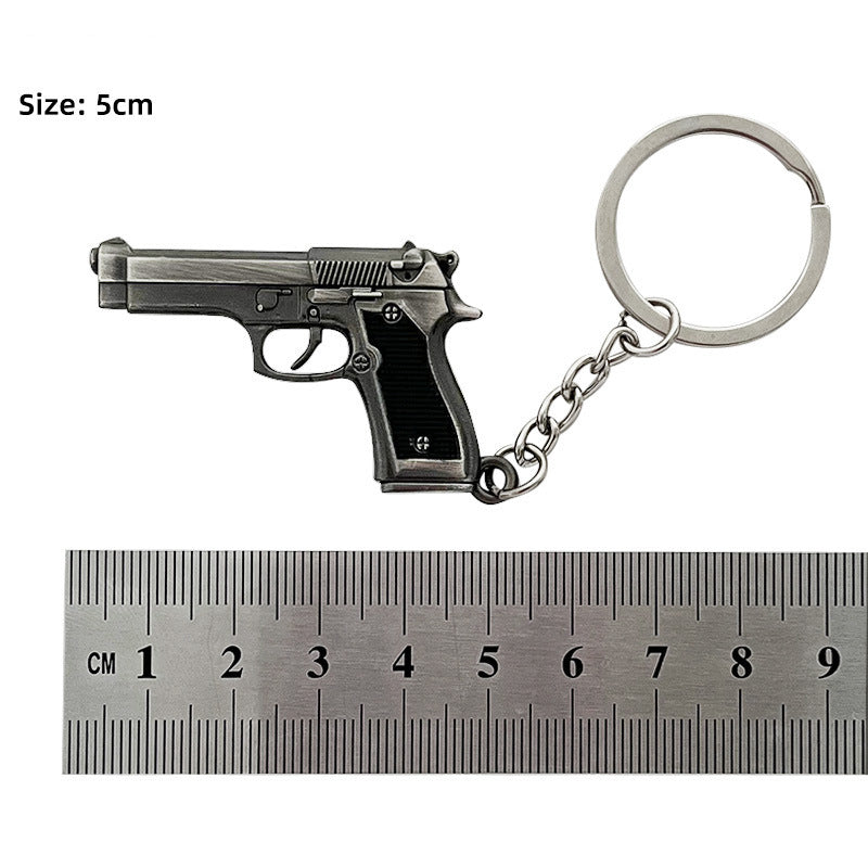 Gun Shaped Key Chain #4