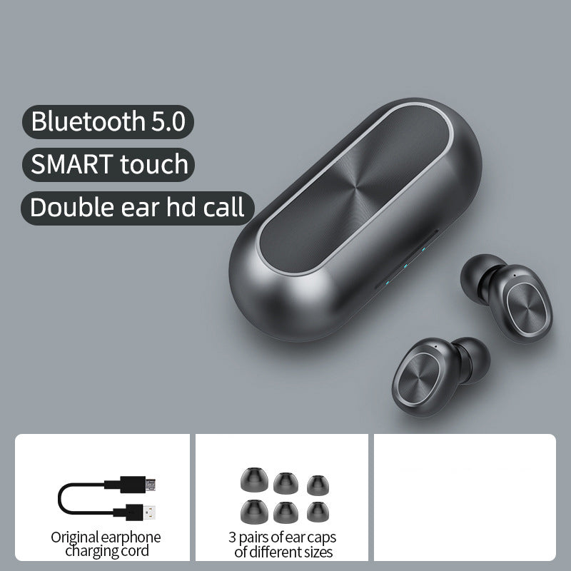 WaterProof Oblong Box Magnetic Charging Bin Sport Earbud