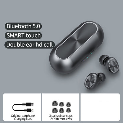 WaterProof Oblong Box Magnetic Charging Bin Sport Earbud