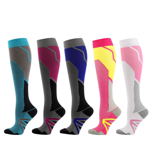 Custom Knitted Knee High Socks Unisex Socks With Full Customization