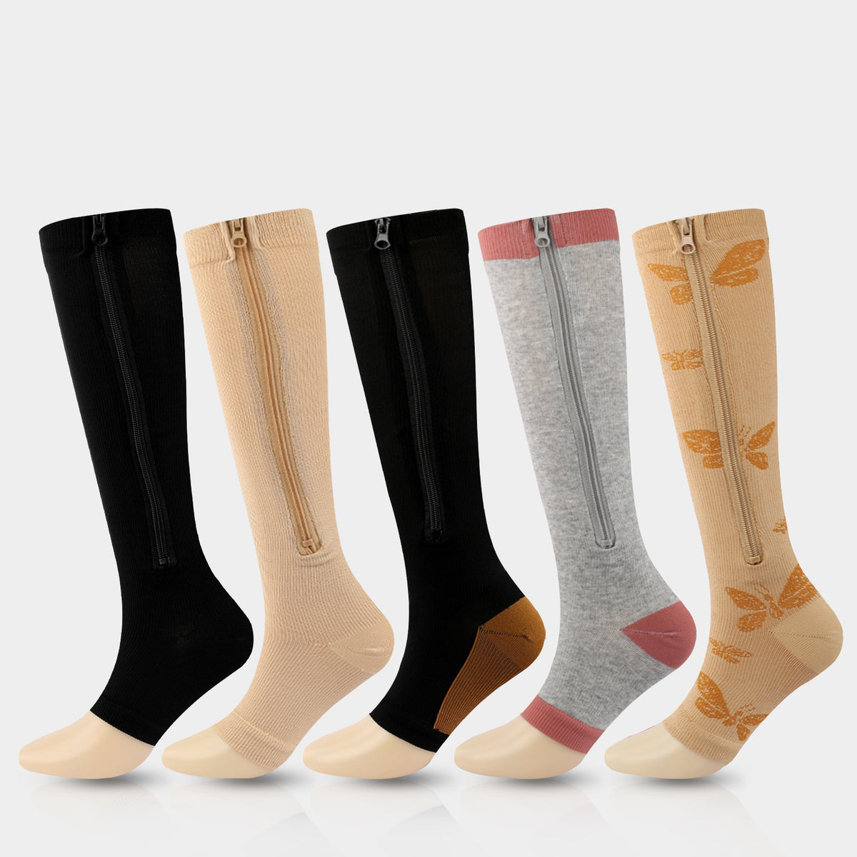 Custom Knitted Knee High Socks Unisex Socks With Full Customization