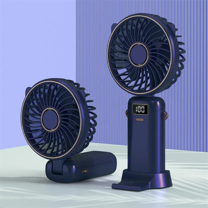 Mini Handheld Fan W/5 Speed Adjustable Fan 1200mah Bettery