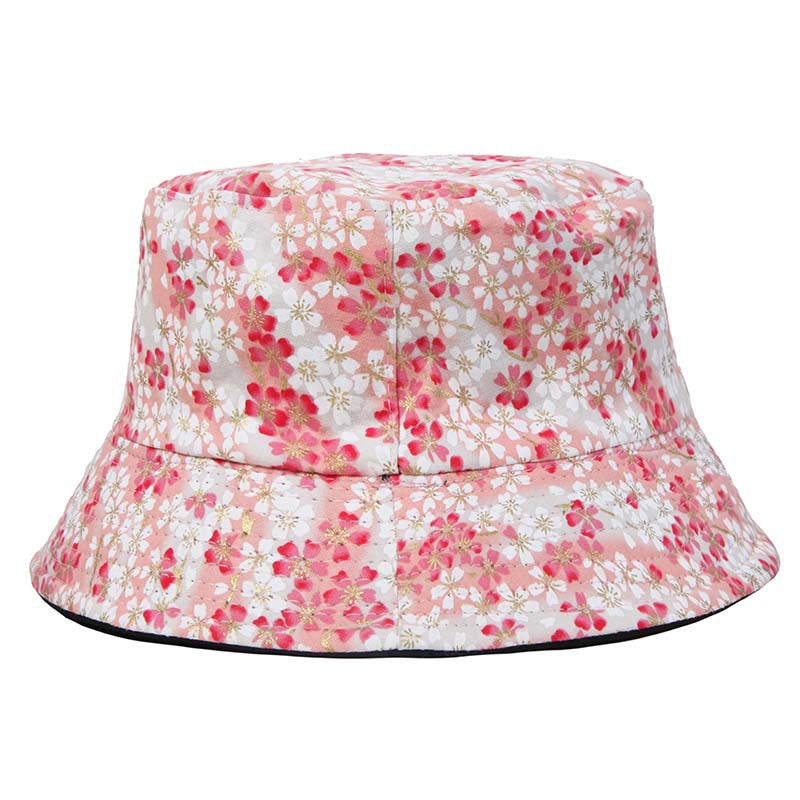 Flower Pattern #2 Sun Hat Breathable Basin Hat Beach Hat Fisherman Hat Bucket Hat
