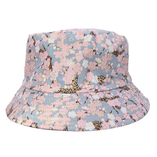 Flower Pattern #3 Sun Hat Breathable Basin Hat Beach Hat Fisherman Hat Bucket Hat