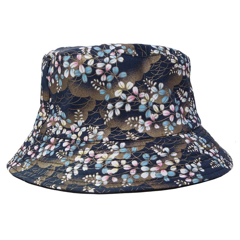 Flower Pattern #5 Sun Hat Breathable Basin Hat Beach Hat Fisherman Hat Bucket Hat