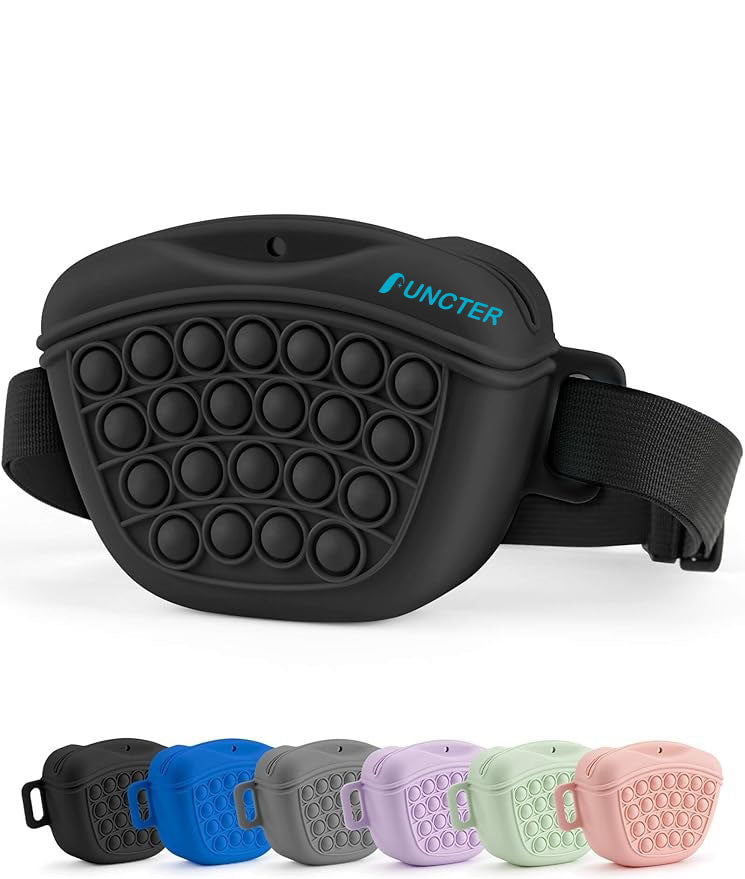Silicone Treat Bag Fanny Pack With Waist Belt for Pet Training Walking