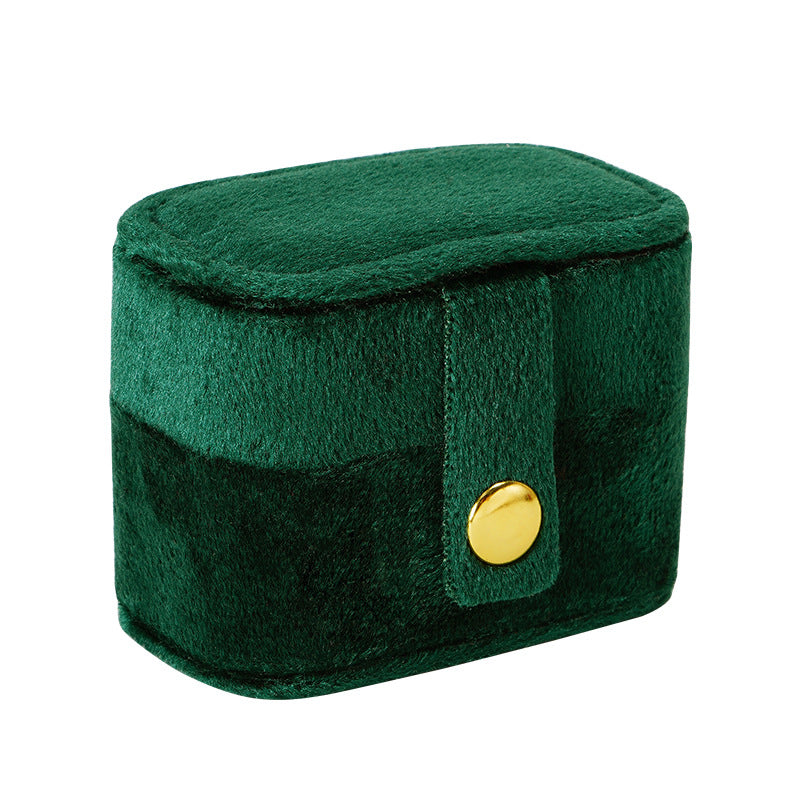 Mini Jewelry Box Travel Mirror Jewelry Case