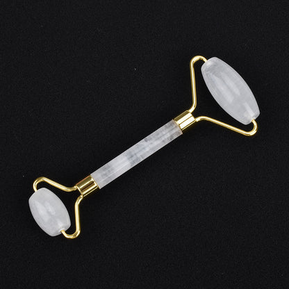 Rock Crystal Jade Roller For Face w/Packing Box
