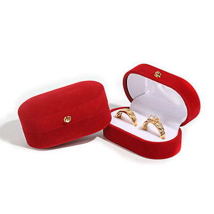 PU Jewelry Box Travel Jewelry Case Ring Box