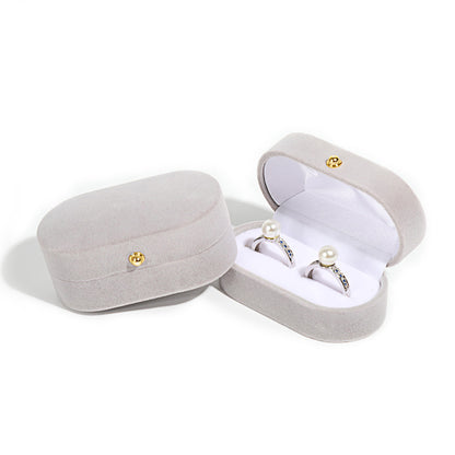 PU Jewelry Box Travel Jewelry Case Ring Box