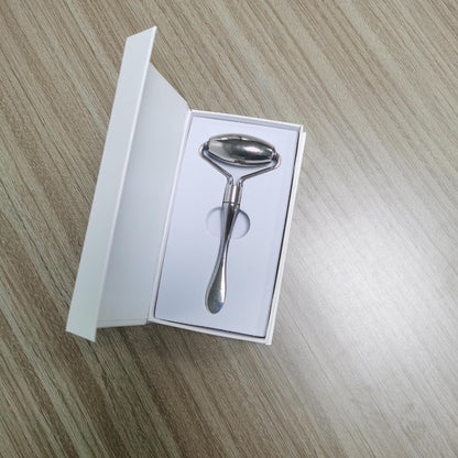 Zine Alloy Metal Facial Roller Single Ball W/ Packing Box