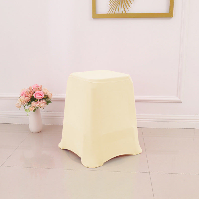 Thickened Spandex Square Stool Cover
