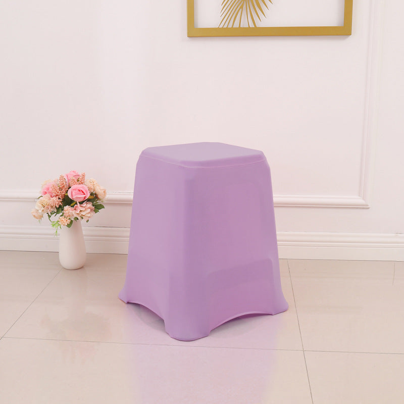 Thickened Spandex Square Stool Cover