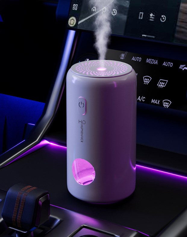 220ml Cool Mist Humidifier With Color Changing Light