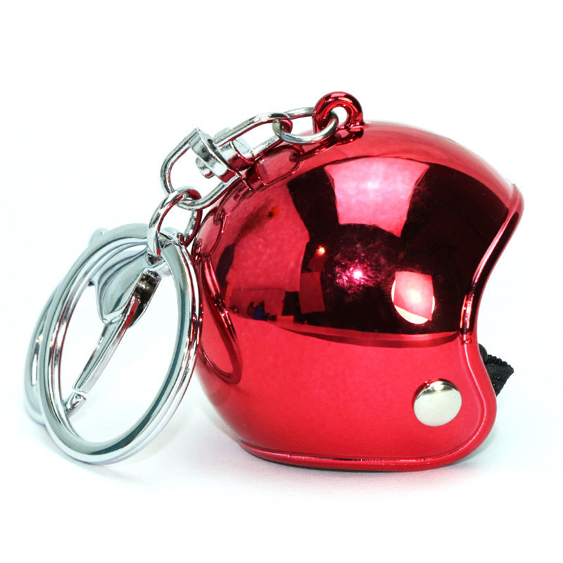 Motorcycle Helmet Keychain Phone Pendant Bag Keyring Bag Pendant Charm Accessories