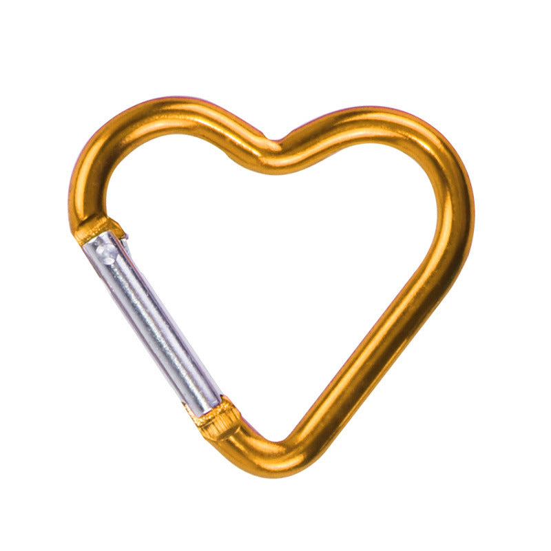 Heart Shape Carabiner Backpack Carabiner Bottle Buckle