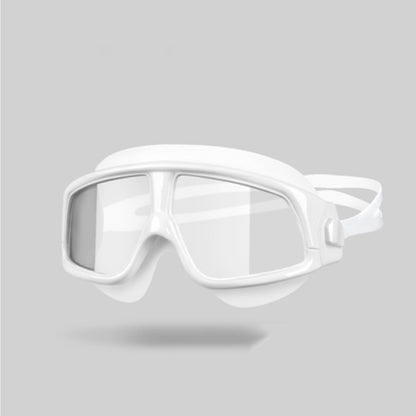 Adult Silicone Large Frame Anti-Fog Swimming Diving Goggles Swimming Goggles