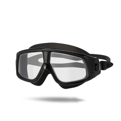 Adult Silicone Large Frame Anti-Fog Swimming Diving Goggles Swimming Goggles