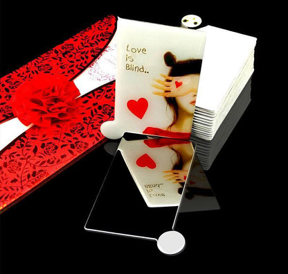 Square Stainless Steel Cosmetic Mirror