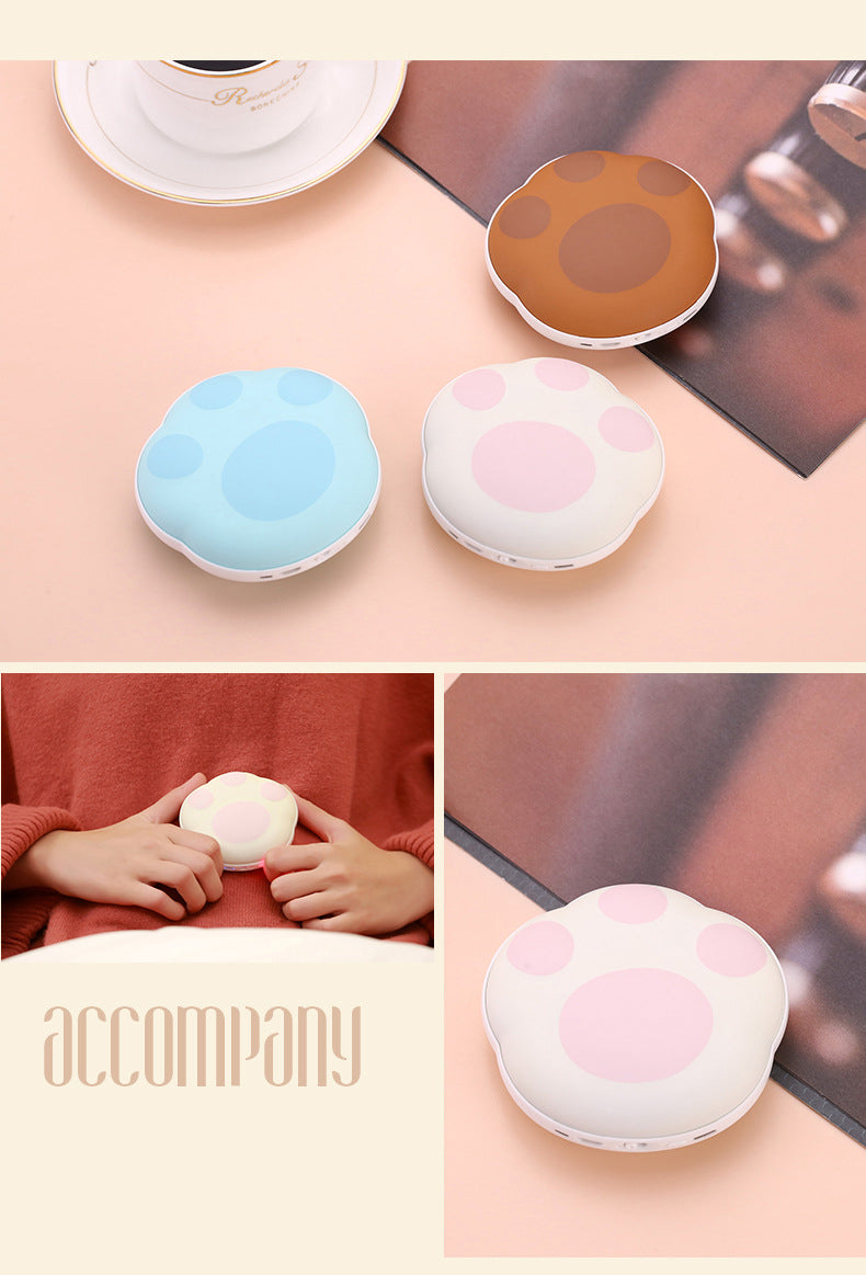 Portable Bear Paw Handwarmer Power Bank 5000 mAh
