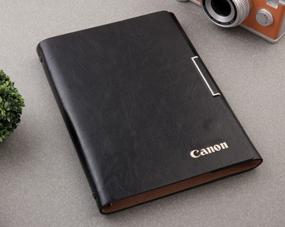 PU Leather Binder/A5 Loose-leaf Notebook w/A Pen Holder & Card Holder
