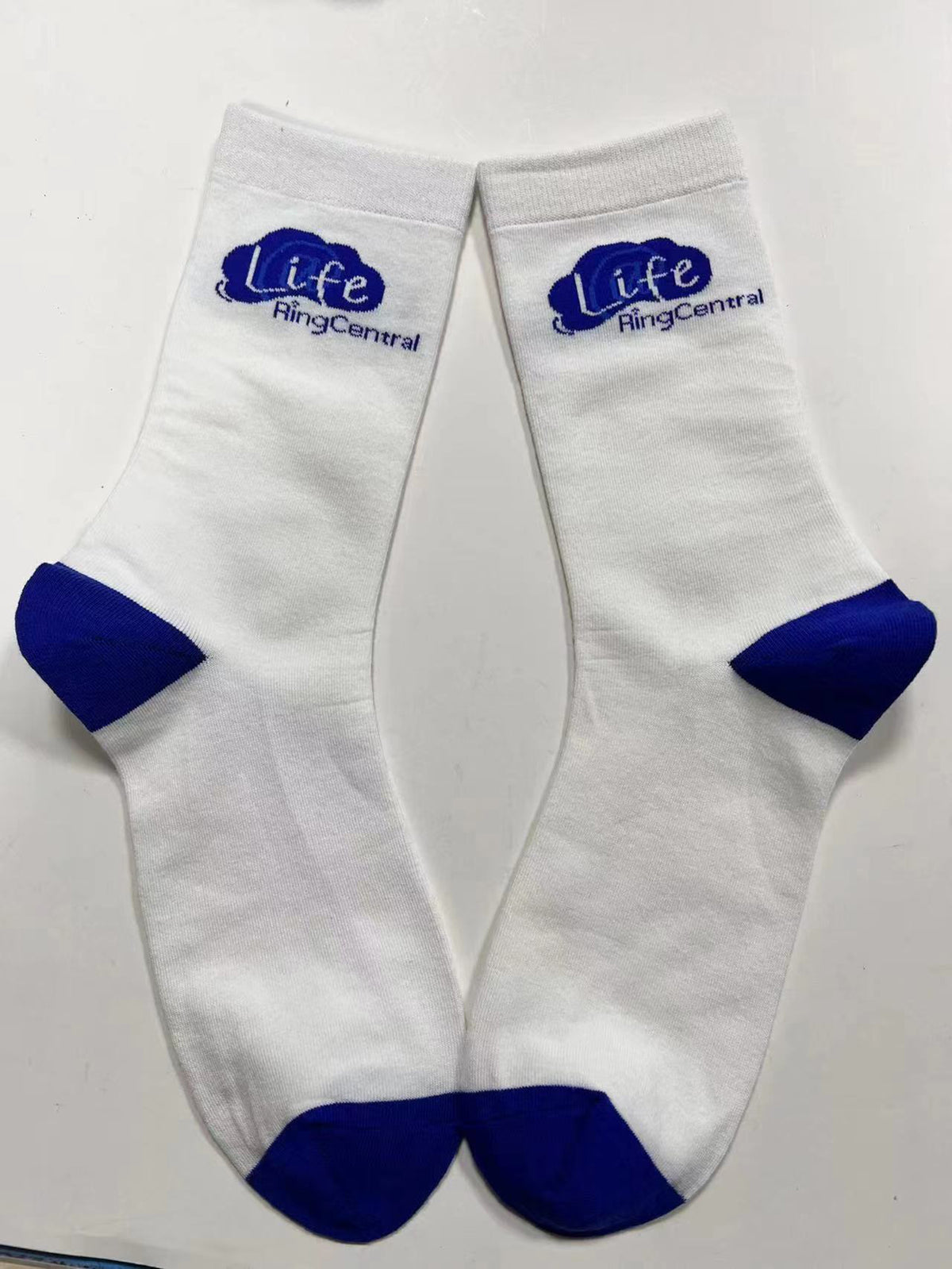 Custom Jacquard Knitted Dress Socks Crew Socks