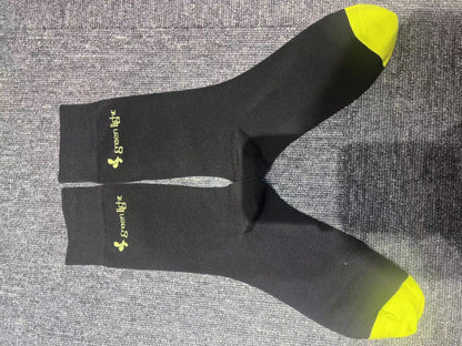 Custom Jacquard Knitted Dress Socks Crew Socks