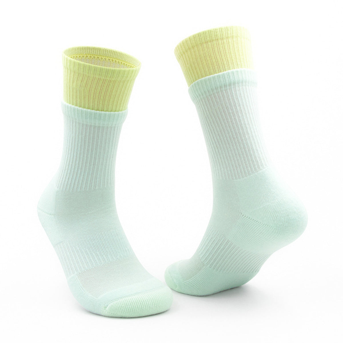 Double Crew Sock Men Athletic Socks Mid-calf Length Socks