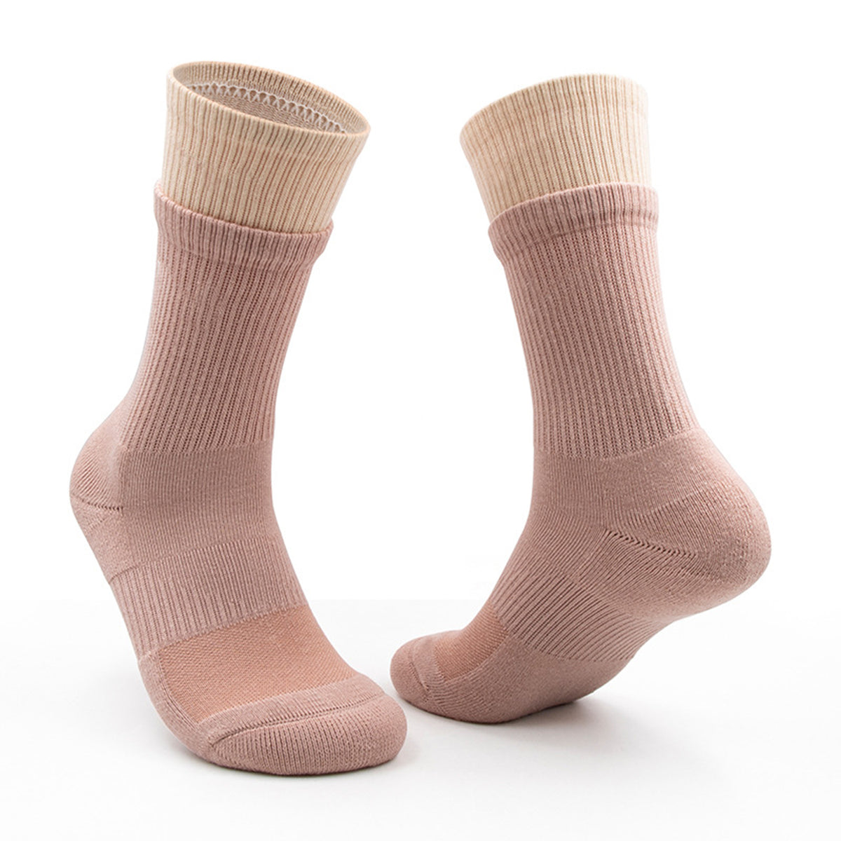 Double Crew Sock Men Athletic Socks Mid-calf Length Socks