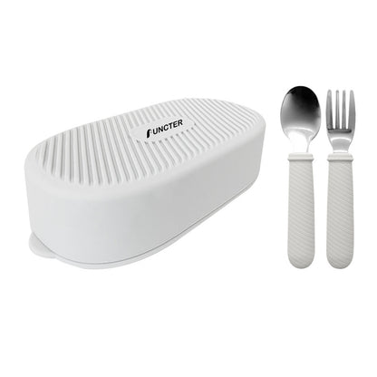Silicone Lunch Box Silicone Bowl Microwave Heating Bowl W/ Fork And Spoon