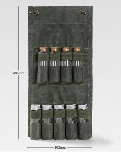 Camping Spice Kit Travel Spice Holder Hiking Spices Set