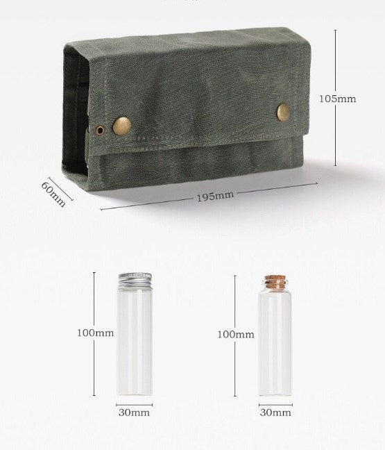 Camping Spice Kit Travel Spice Holder Hiking Spices Set