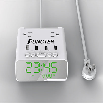 Electronic Clock Multiple Function Charger #YF-01PD