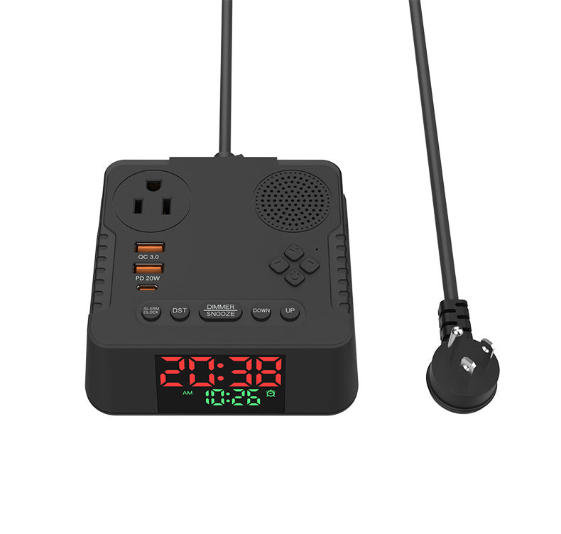 Wireless Speaker Electronic Clock Multiple Function Charger #YF-10