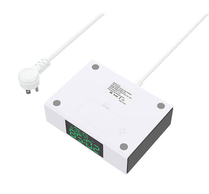 American Using Socket Electronic Clock Multiple Function Charger #YF-09