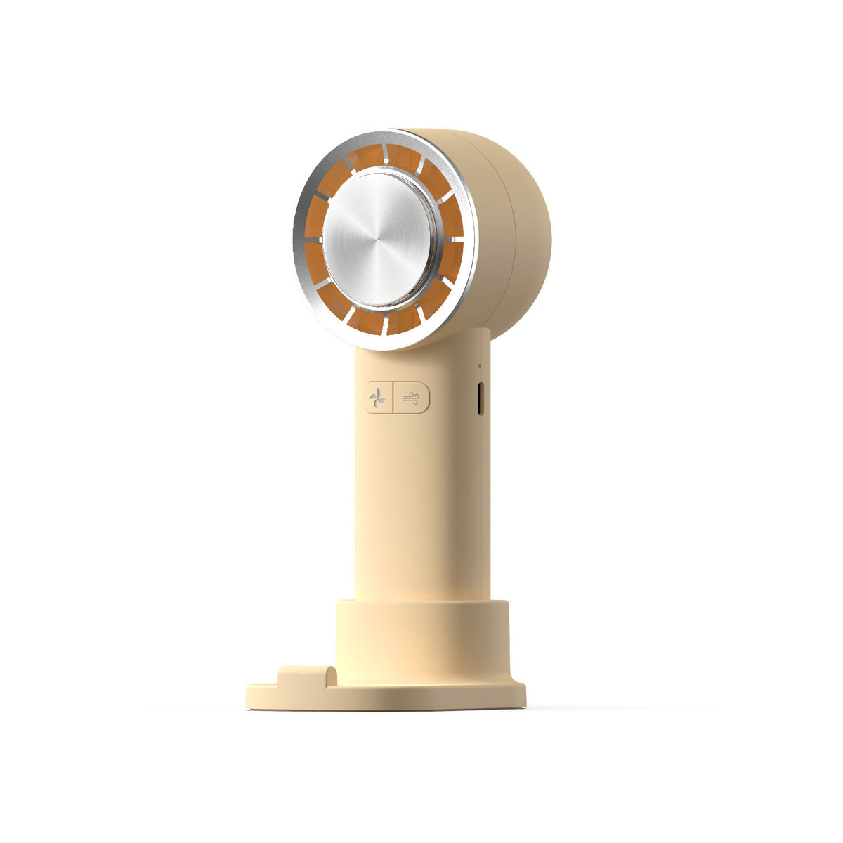 Mini Handheld Fan Rechargeable Portable Small Cold Compress Fan Desk Fan 3 Levels Wind Speed