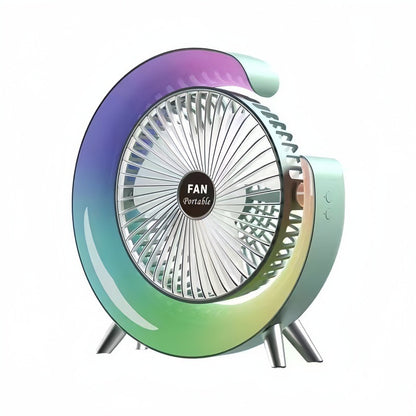 Mini Fan Portable Small Fan Desk Fan 3 Levels Wind Speed