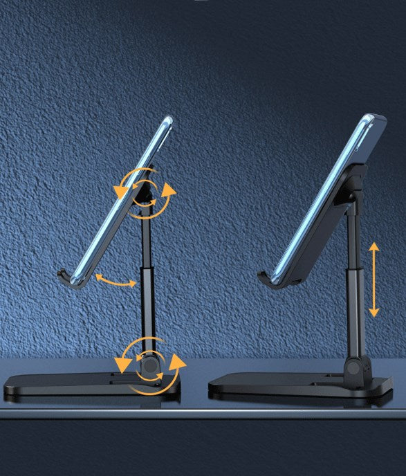 Foldable Adjustable Height Angle Phone Stand