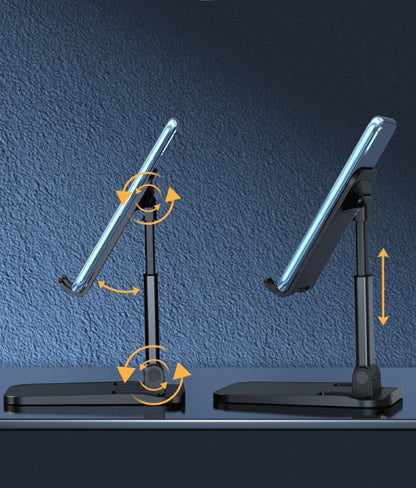 Foldable Adjustable Height Angle Phone Stand