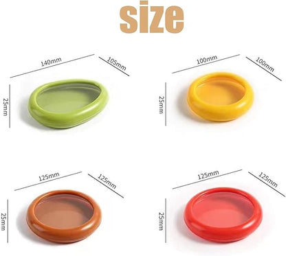 Lemon Shape Refrigerator Silicone Fruit and Vegetable Storage Container