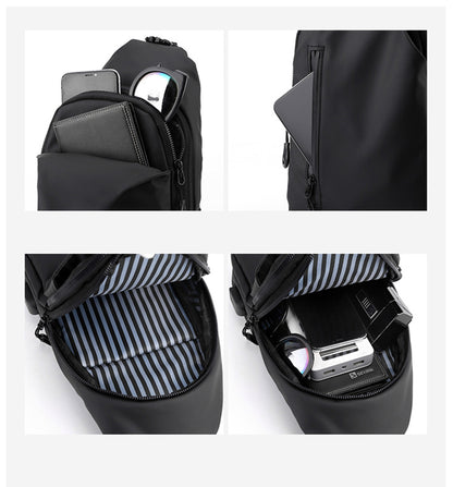Sling Crossbody Backpack ?With Large Storage Capacity Shoulder Bag